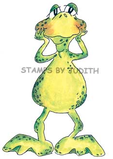 S-46 Lg. Standing Frog